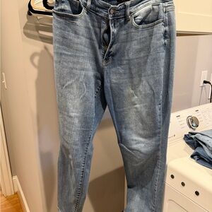 Judy Blue Light Blue Boyfriend Jeans